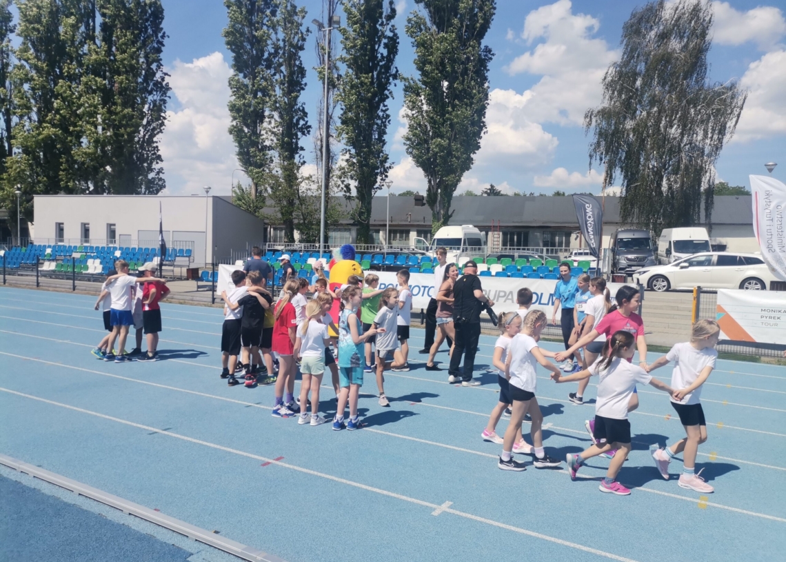 Monika Pyrek z wizytą na obiekcie Rudzkiego Klubu Sportowego [ZDJĘCIA, WIDEO]