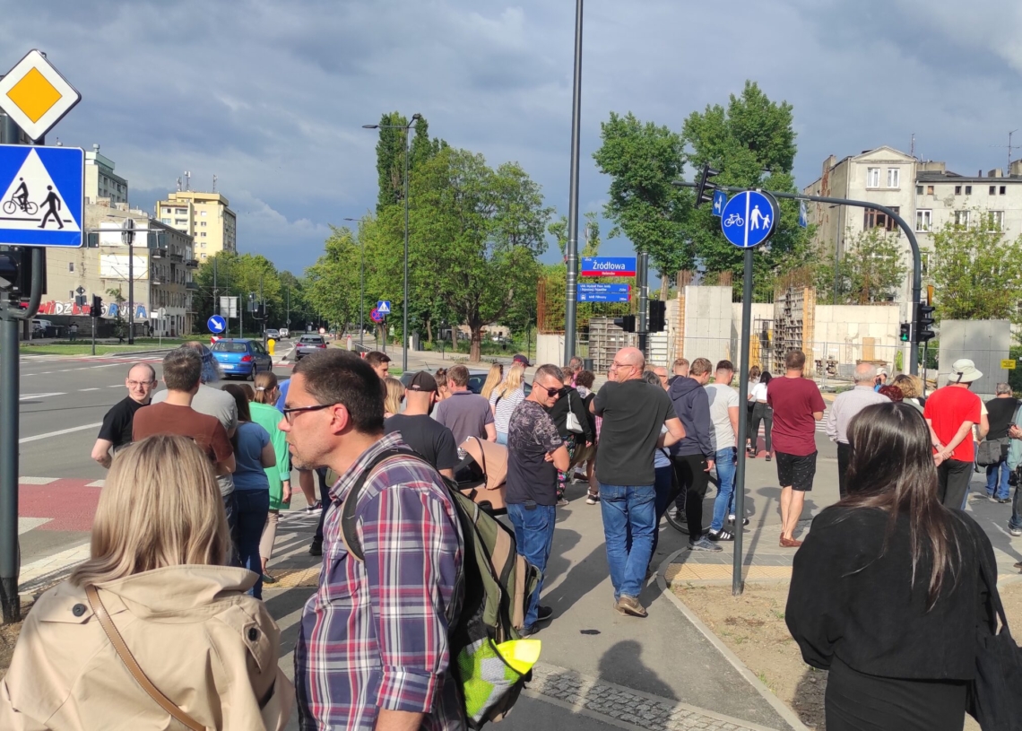 Społeczny odbiór ul. Wojska Polskiego