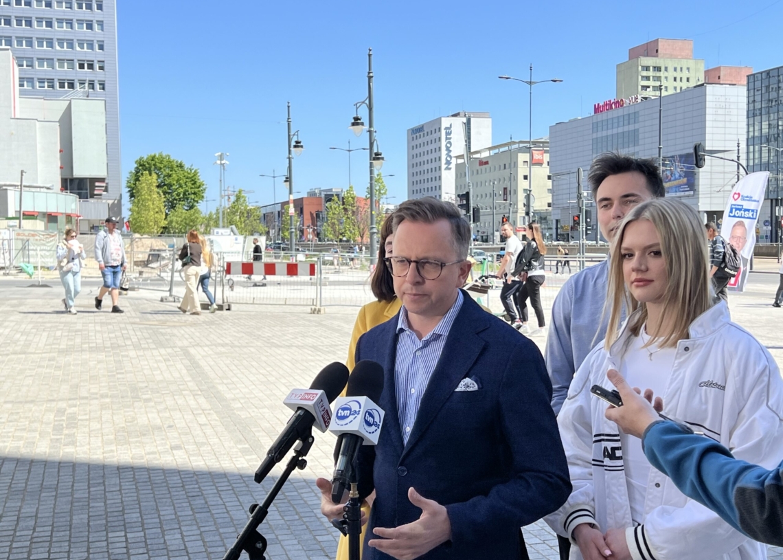 Bezpieczeństwo i pokój najważniejsze zdaniem Dariusza Jońskiego dla Europy