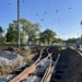 Rozpoczęła się budowa rozjazdu dla tramwajów linii 43 przy dawnej pętli Towarowa. Ich powrót na trasę ma nastąpić w lipcu 16 Budowa rozjazdu na linii 43