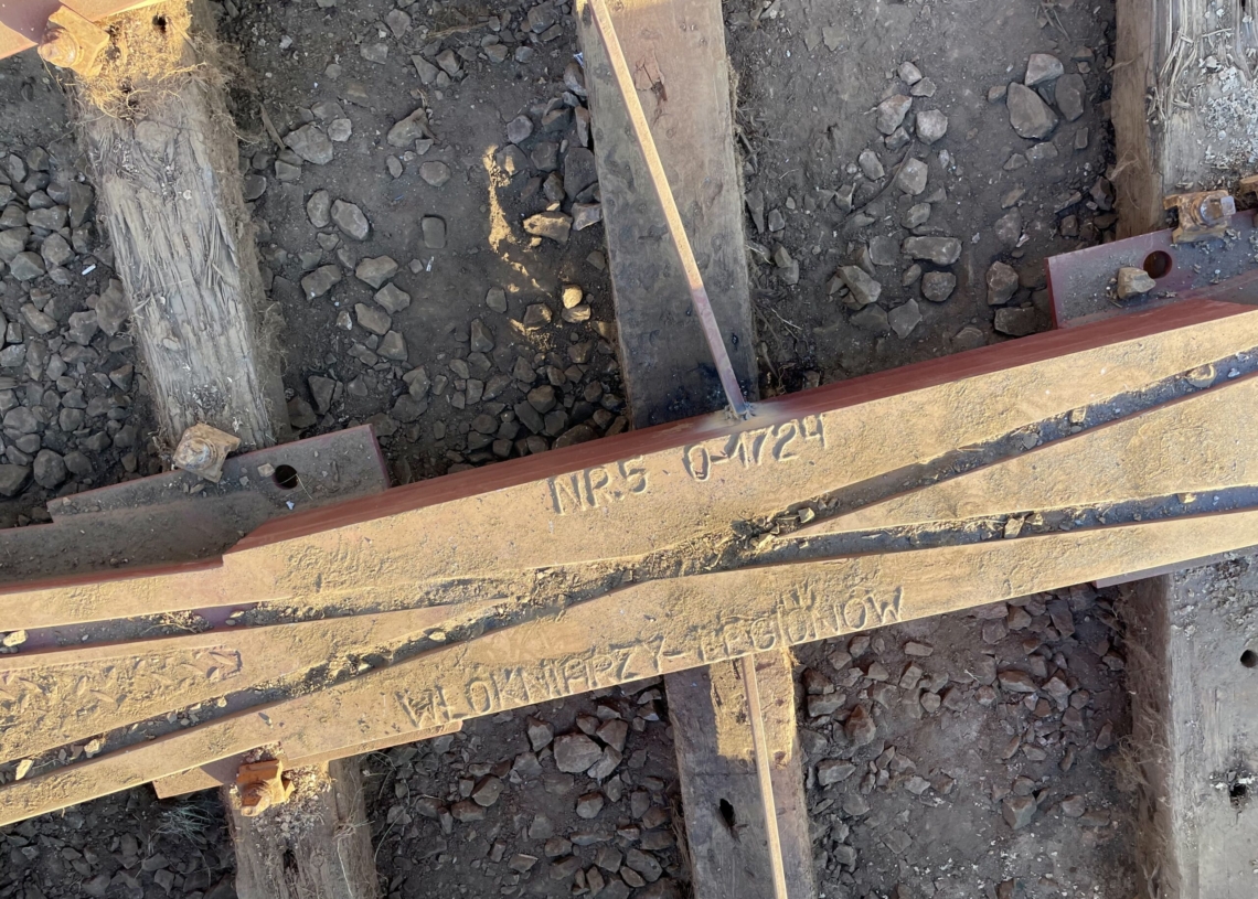 Rozpoczęła się budowa rozjazdu dla tramwajów linii 43 przy dawnej pętli Towarowa. Ich powrót na trasę ma nastąpić w lipcu