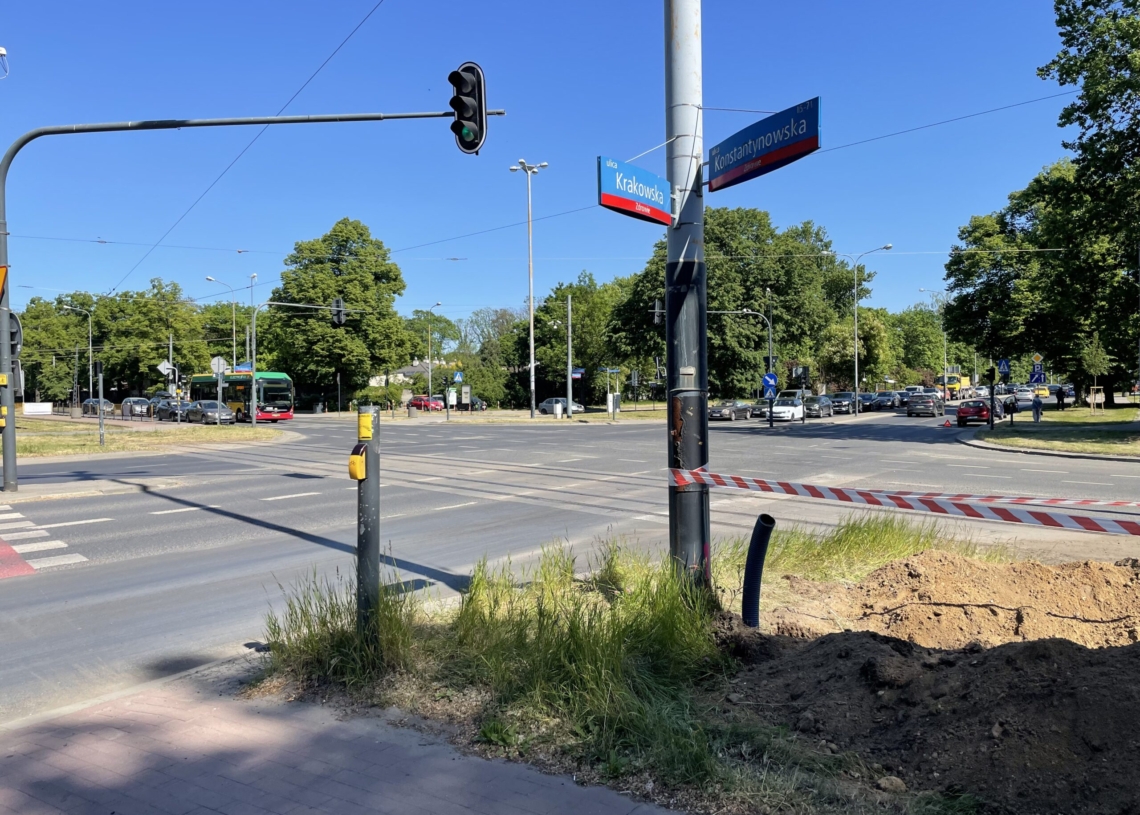 Pierwszy dzień remontu ul. Krakowskiej. Niewielu kierowców korzysta z objazdu wytyczonego przez miasto