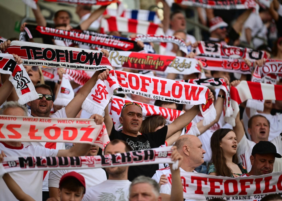 Doping kibiców w meczu ŁKS Łódź – Stal Mielec | 2024-05-25