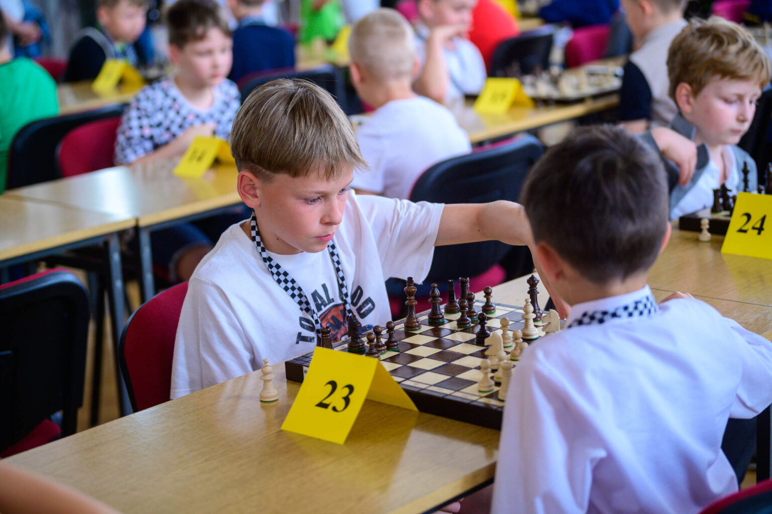 Lodzkie gra w szachy 2024 Fot Sebastian Szwajkowski 25