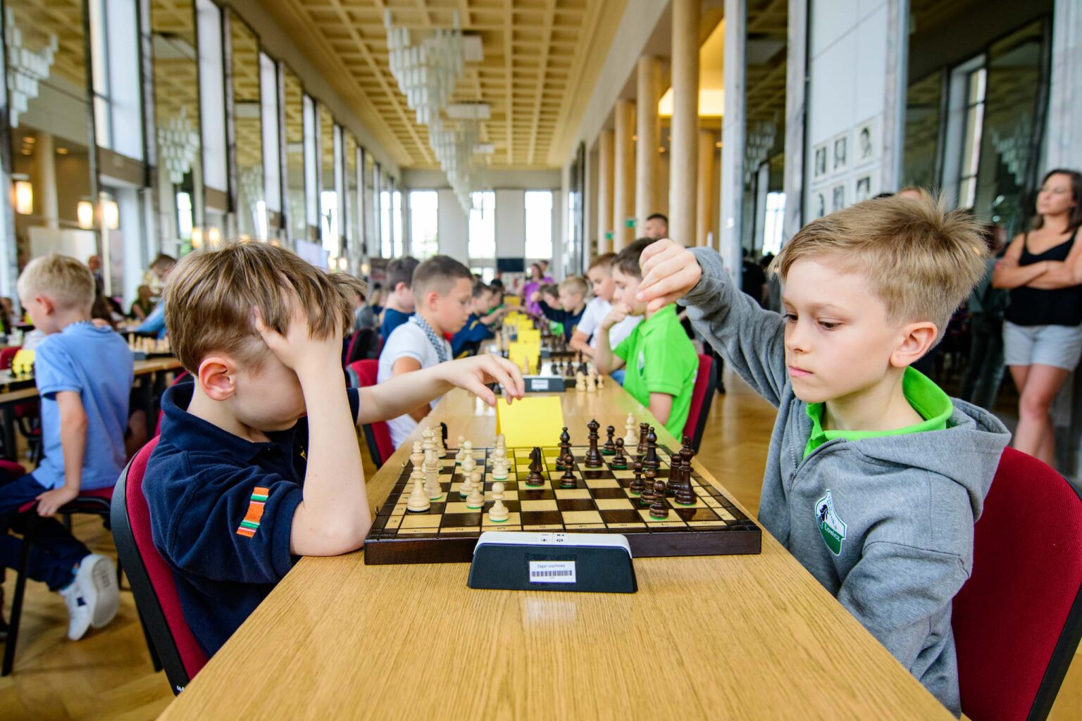 Lodzkie gra w szachy 2024 Fot Sebastian Szwajkowski 8