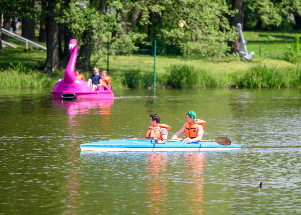 Gdzie wypożyczyć kajak lub rower wodny w Łodzi? Start sezonu na Stawach Stefańskiego i nie tylko 1 Majowka Lodzian Stawy Jana Fot Sebastian Szwajkowski 5