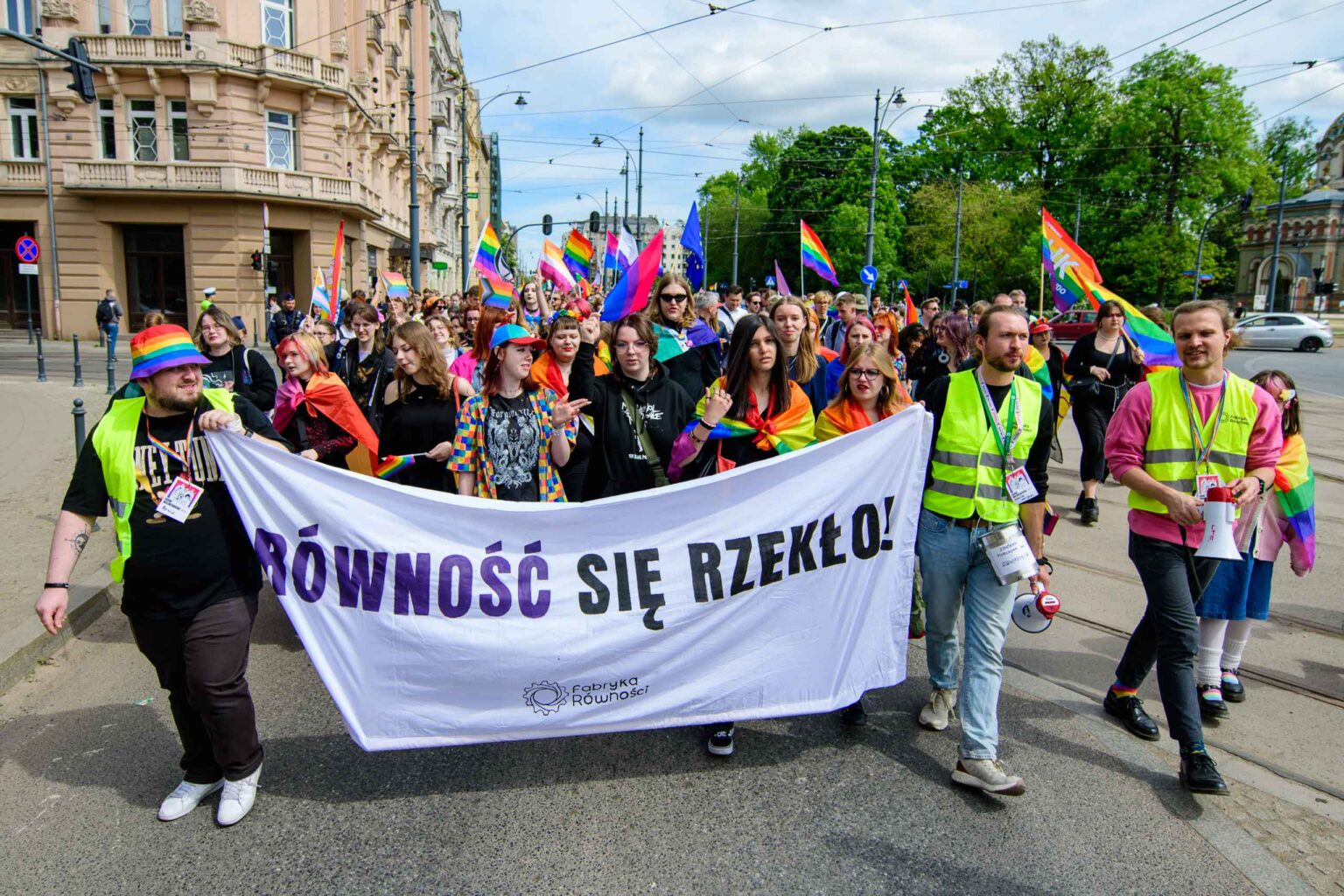 Marsz Rownosci w Lodzi 2024 Fot Sebastian Szwajkowski 3