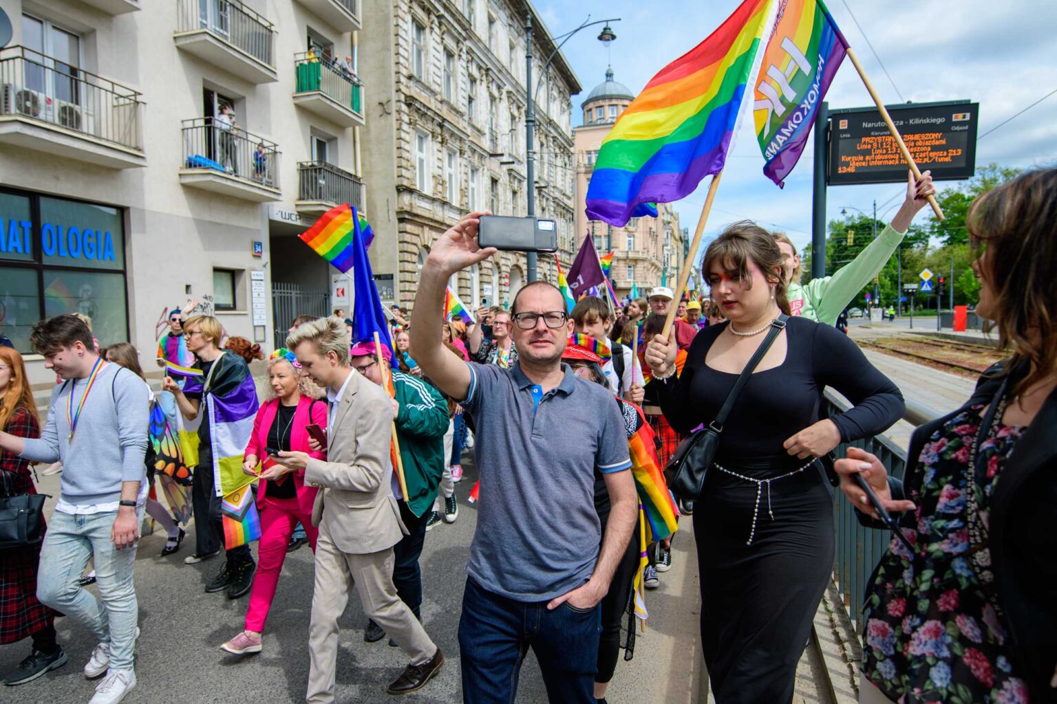 Marsz Rownosci w Lodzi 2024 Fot Sebastian Szwajkowski 6