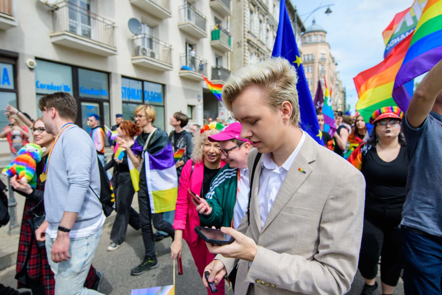 Marsz Rownosci w Lodzi 2024 Fot Sebastian Szwajkowski 7