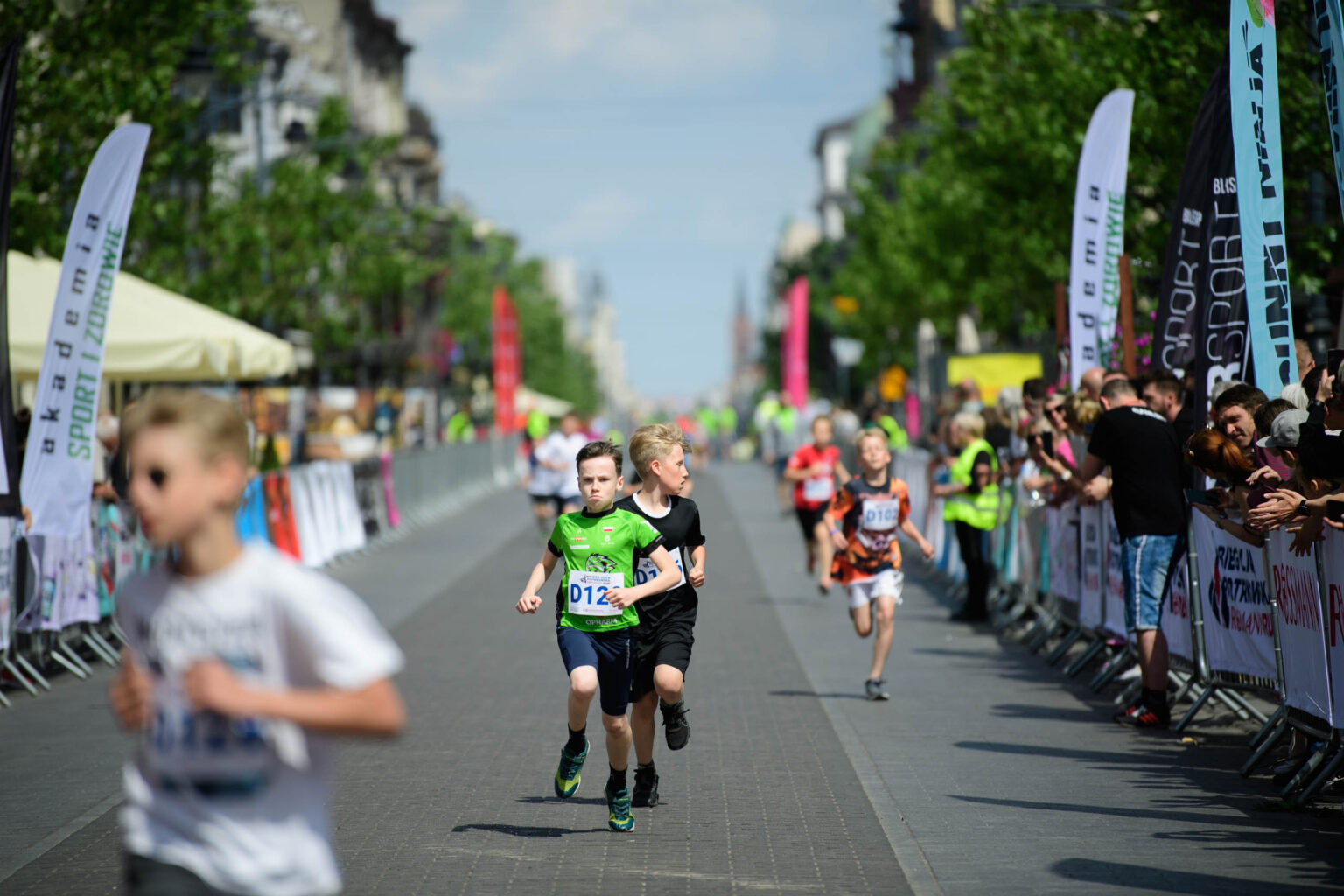 Mini Bieg Ulica Piotrkowska 2024 Fot Sebastian Szwajkowski 111