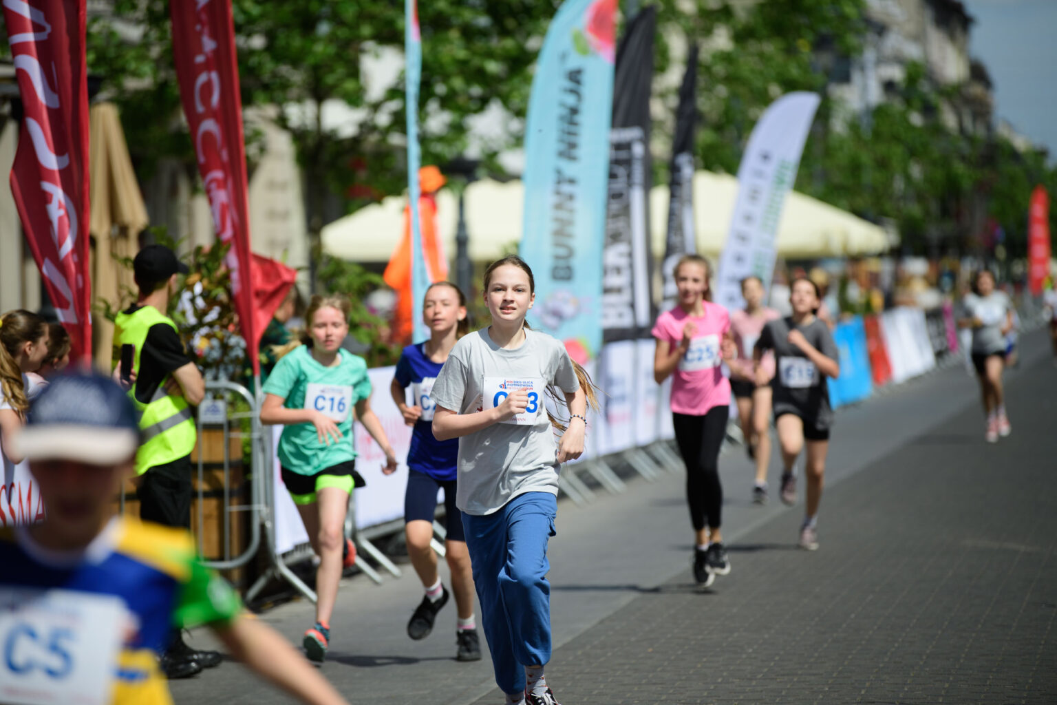 Mini Bieg Ulica Piotrkowska 2024 Fot Sebastian Szwajkowski 45