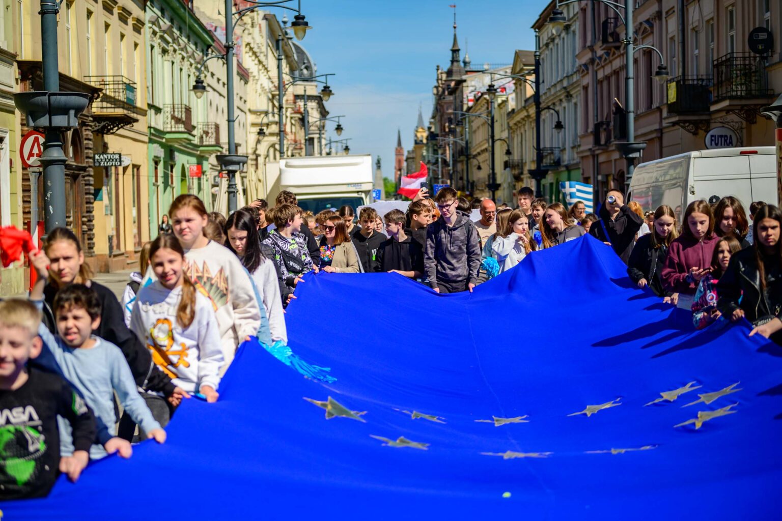 Przemarsz z okazji 20lecia Polski w UE Fot Sebastian Szwajkowski.14