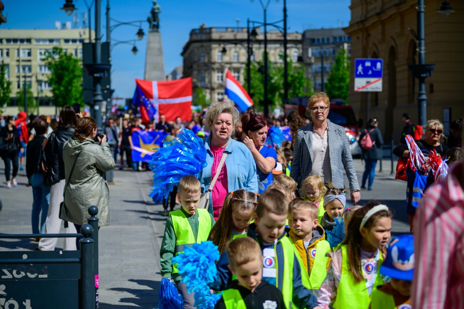 Przemarsz z okazji 20lecia Polski w UE Fot Sebastian Szwajkowski.20