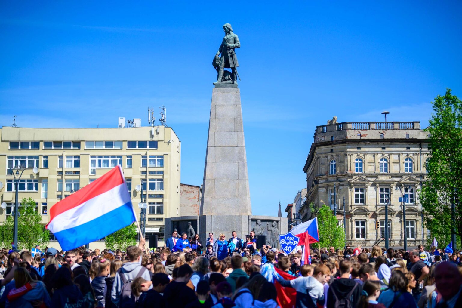 Przemarsz z okazji 20lecia Polski w UE Fot Sebastian Szwajkowski.24