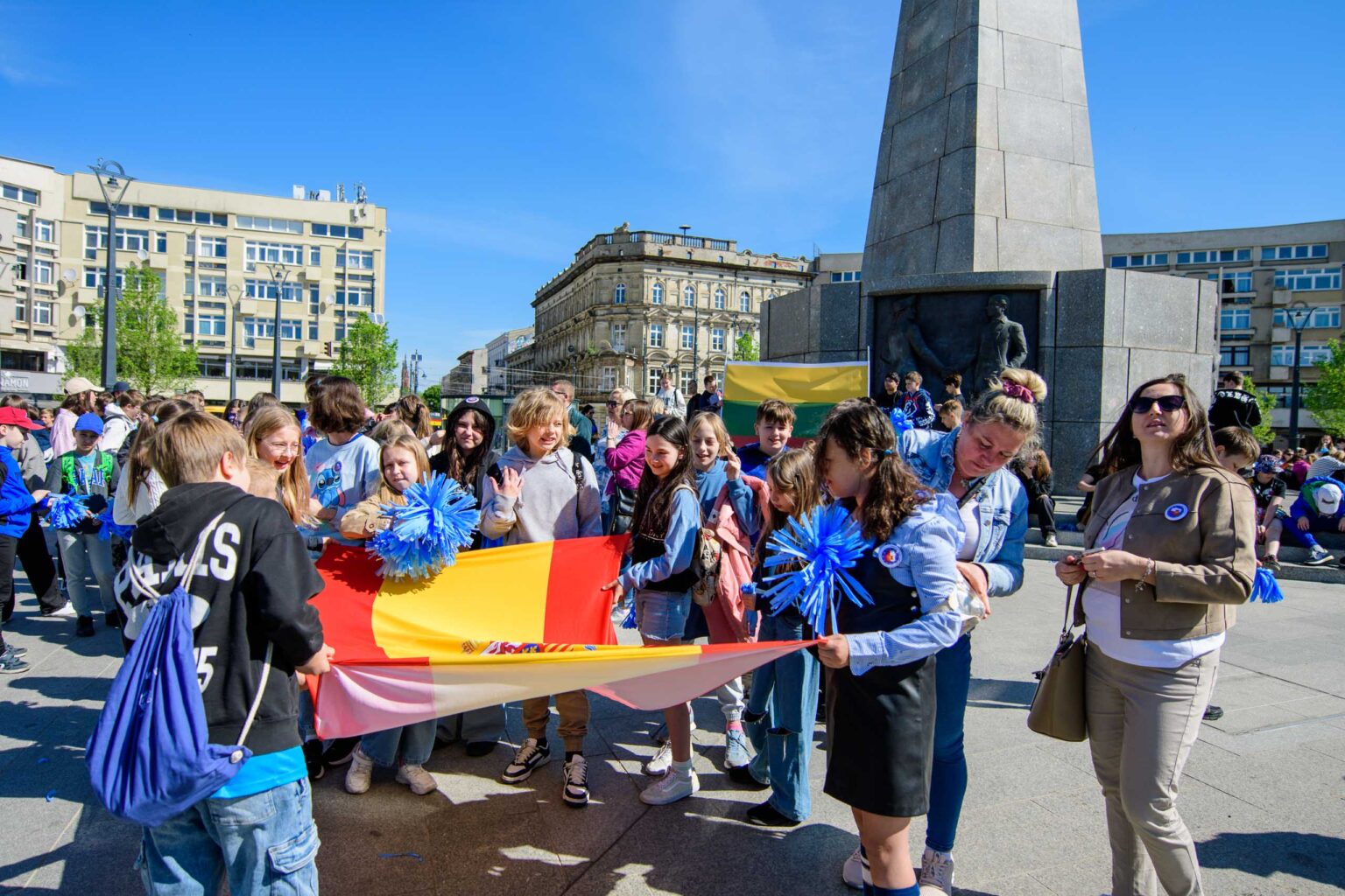 Przemarsz z okazji 20lecia Polski w UE Fot Sebastian Szwajkowski.37