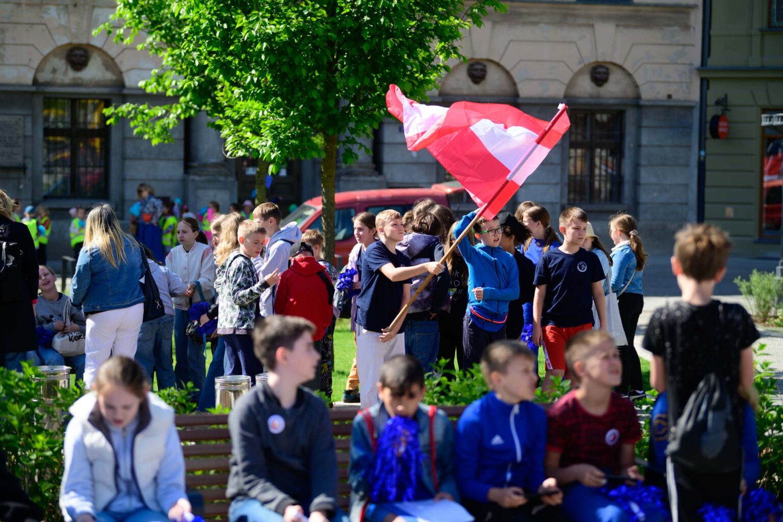 Przemarsz z okazji 20lecia Polski w UE Fot Sebastian Szwajkowski.44