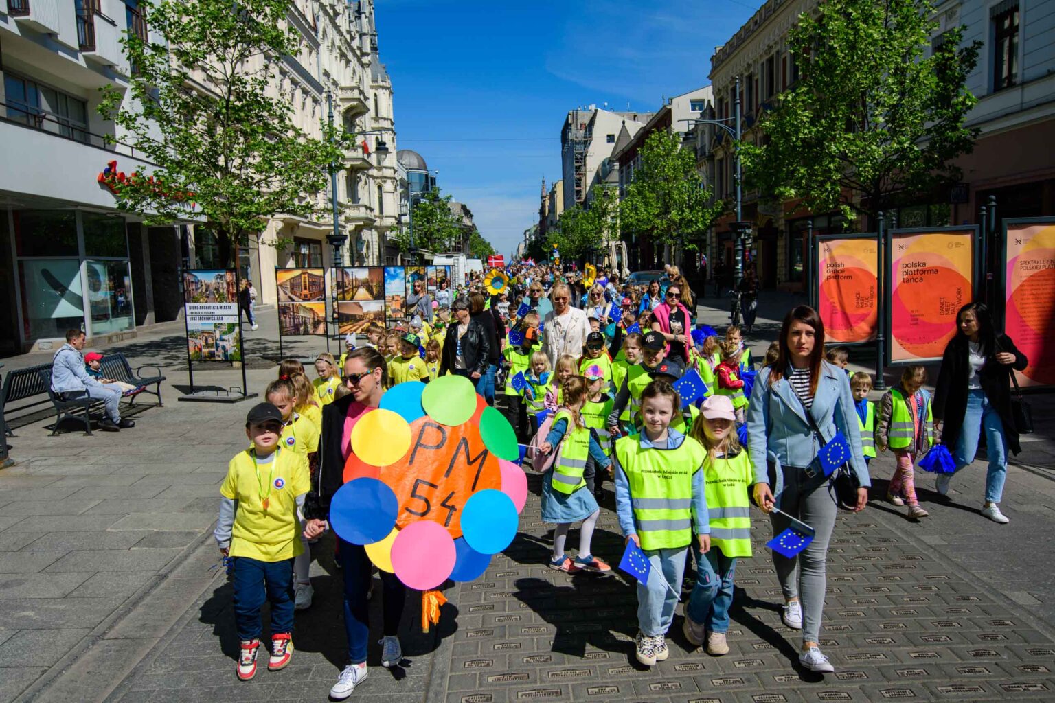 Przemarsz z okazji 20lecia Polski w UE Fot Sebastian Szwajkowski.63