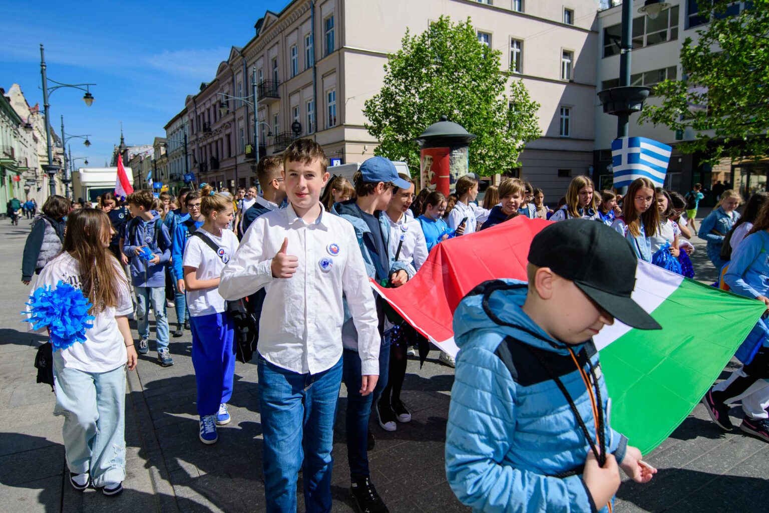 Przemarsz z okazji 20lecia Polski w UE Fot Sebastian Szwajkowski.64