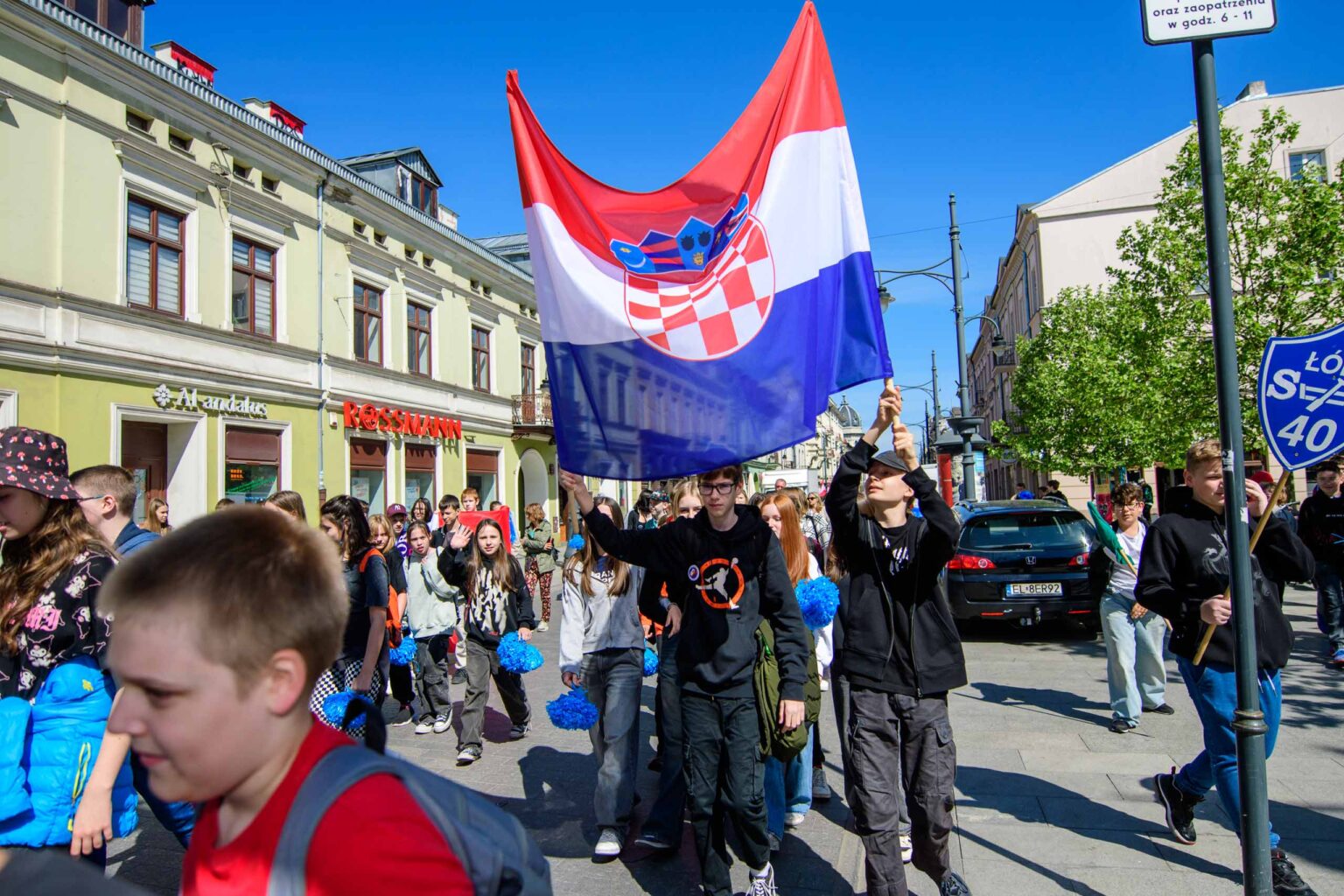 Przemarsz z okazji 20lecia Polski w UE Fot Sebastian Szwajkowski.65