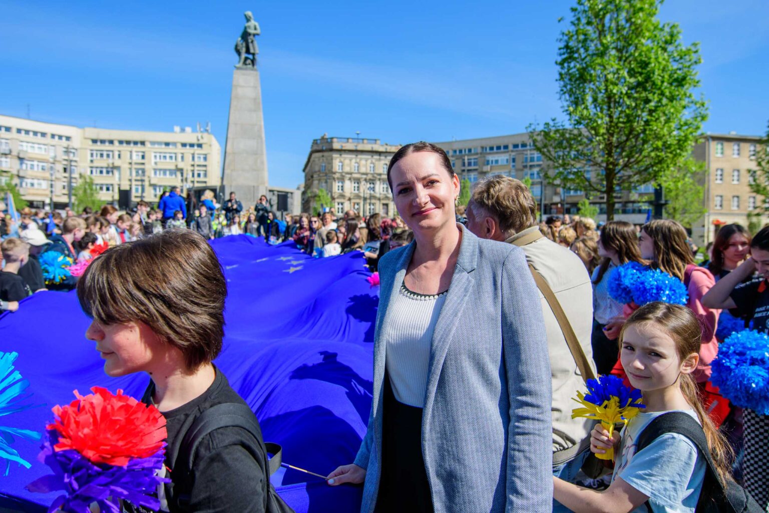 Przemarsz z okazji 20lecia Polski w UE Fot Sebastian Szwajkowski.75