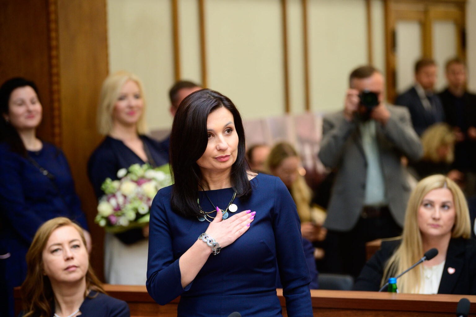 Sesja inauguracyjna Sejmiku Wojewodztwa Lodzkiego Fot Sebastian Szwajkowski 101