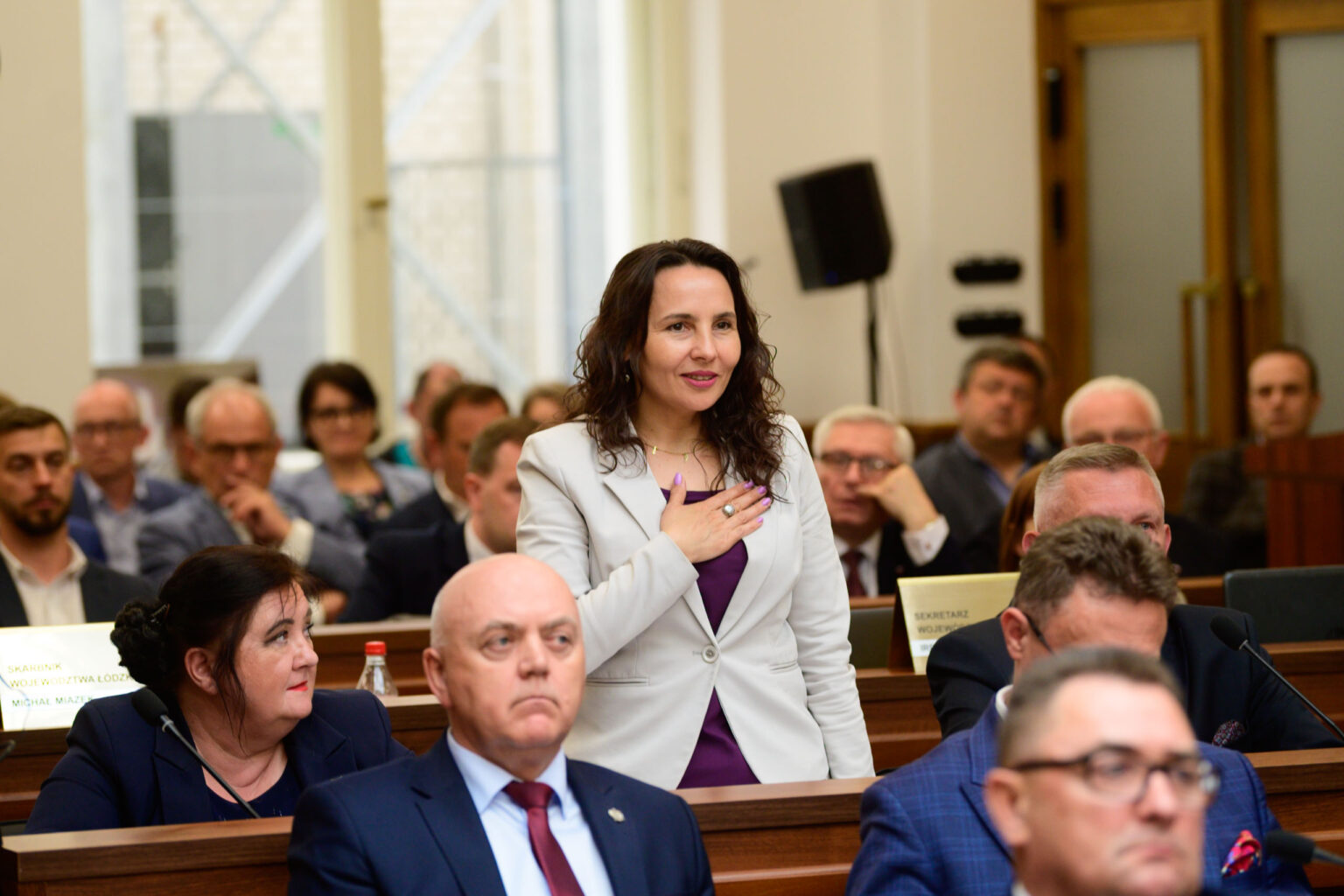Sesja inauguracyjna Sejmiku Wojewodztwa Lodzkiego Fot Sebastian Szwajkowski 104