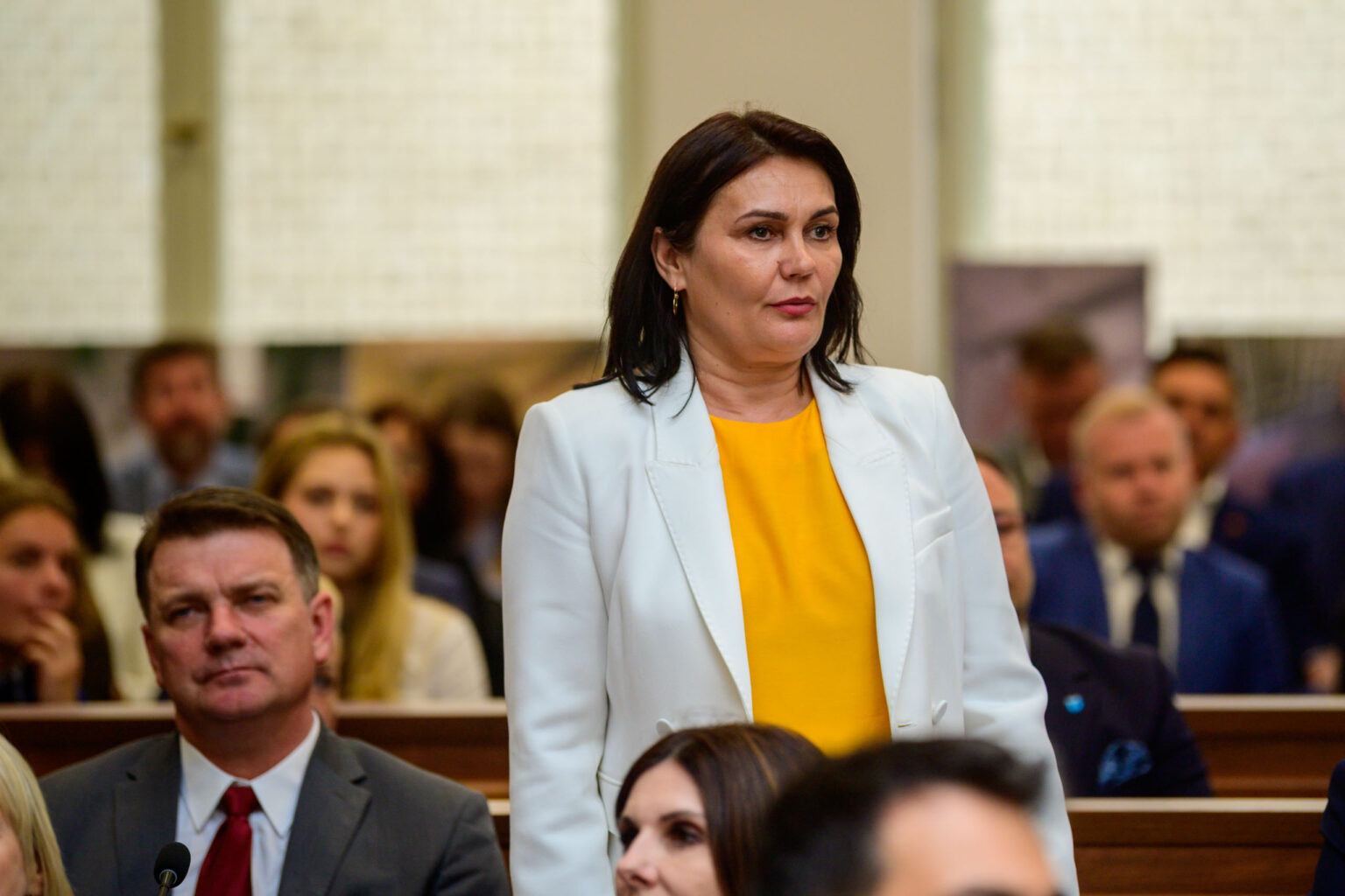 Sesja inauguracyjna Sejmiku Wojewodztwa Lodzkiego Fot Sebastian Szwajkowski 109