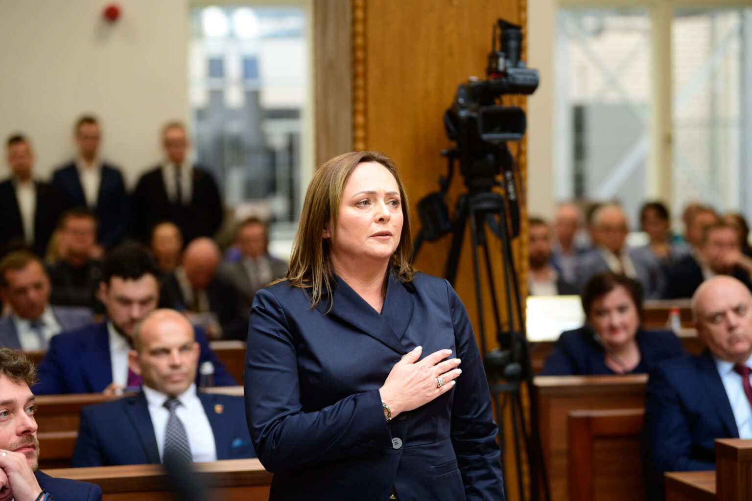Sesja inauguracyjna Sejmiku Wojewodztwa Lodzkiego Fot Sebastian Szwajkowski 111