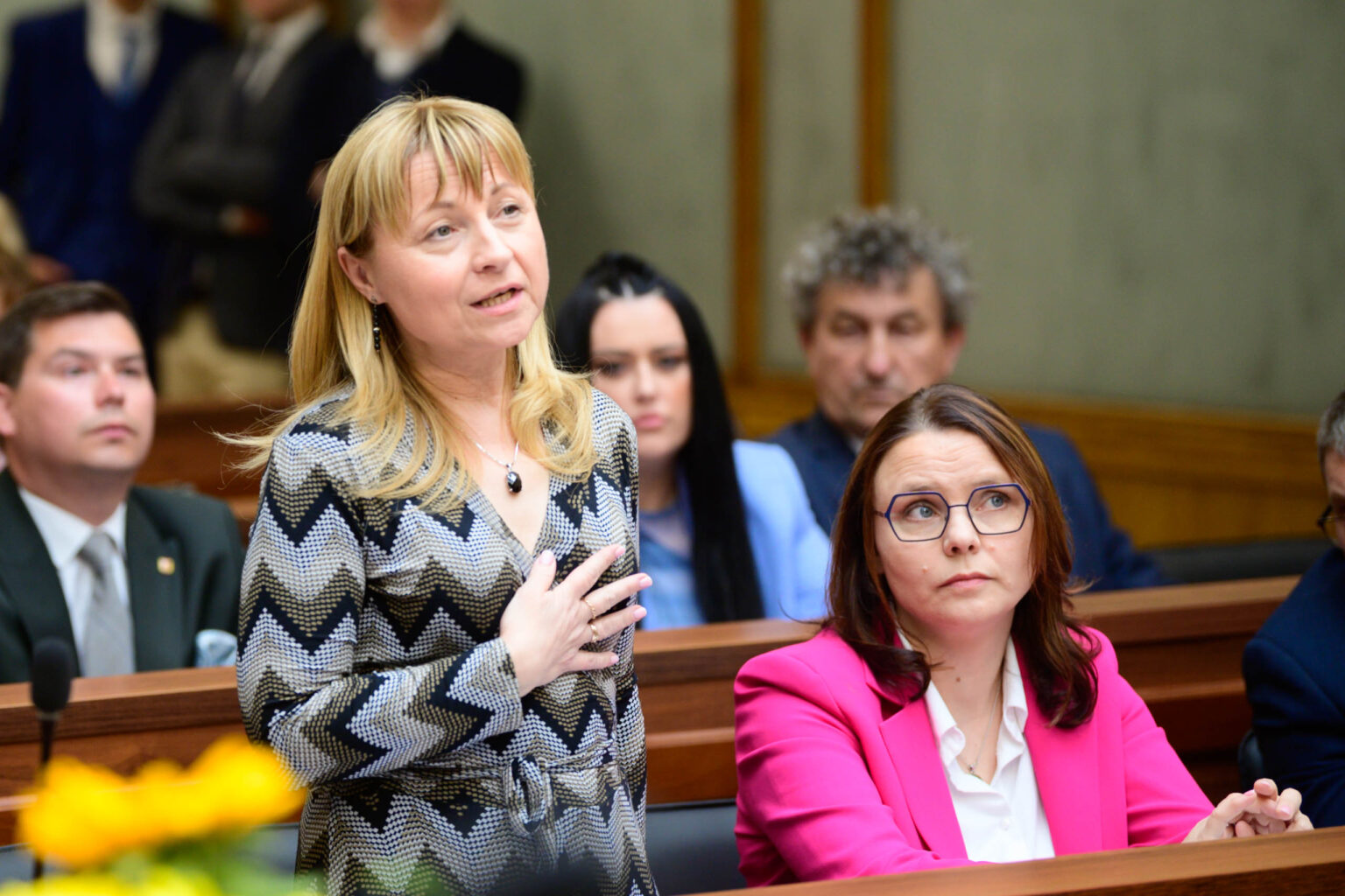 Sesja inauguracyjna Sejmiku Wojewodztwa Lodzkiego Fot Sebastian Szwajkowski 115