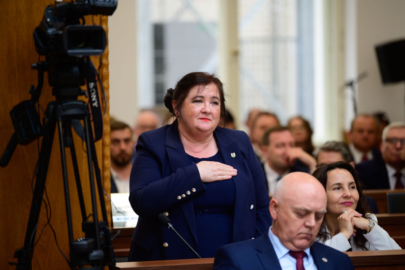 Sesja inauguracyjna Sejmiku Wojewodztwa Lodzkiego Fot Sebastian Szwajkowski 116