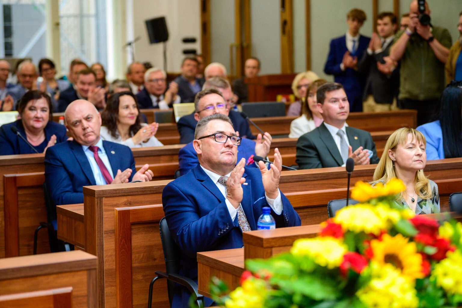 Sesja inauguracyjna Sejmiku Wojewodztwa Lodzkiego Fot Sebastian Szwajkowski 119