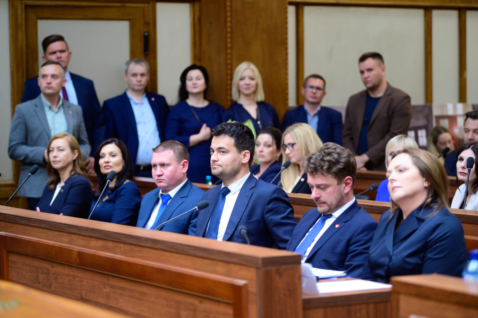 Sesja inauguracyjna Sejmiku Wojewodztwa Lodzkiego Fot Sebastian Szwajkowski 121