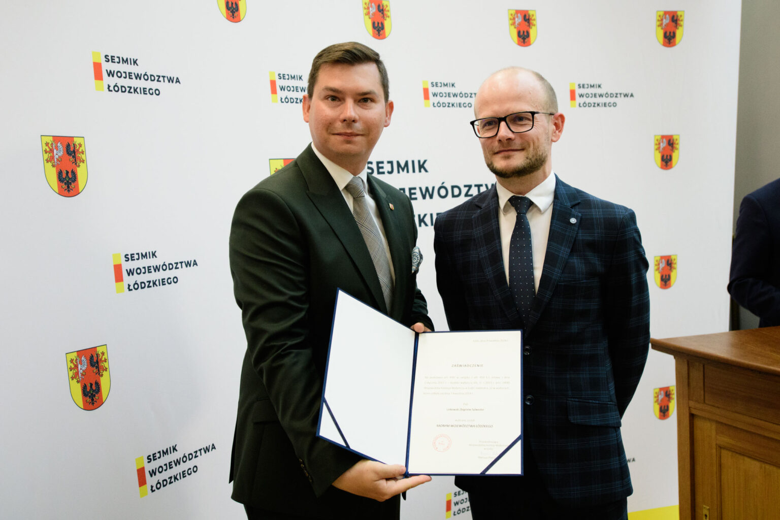 Sesja inauguracyjna Sejmiku Wojewodztwa Lodzkiego Fot Sebastian Szwajkowski 14