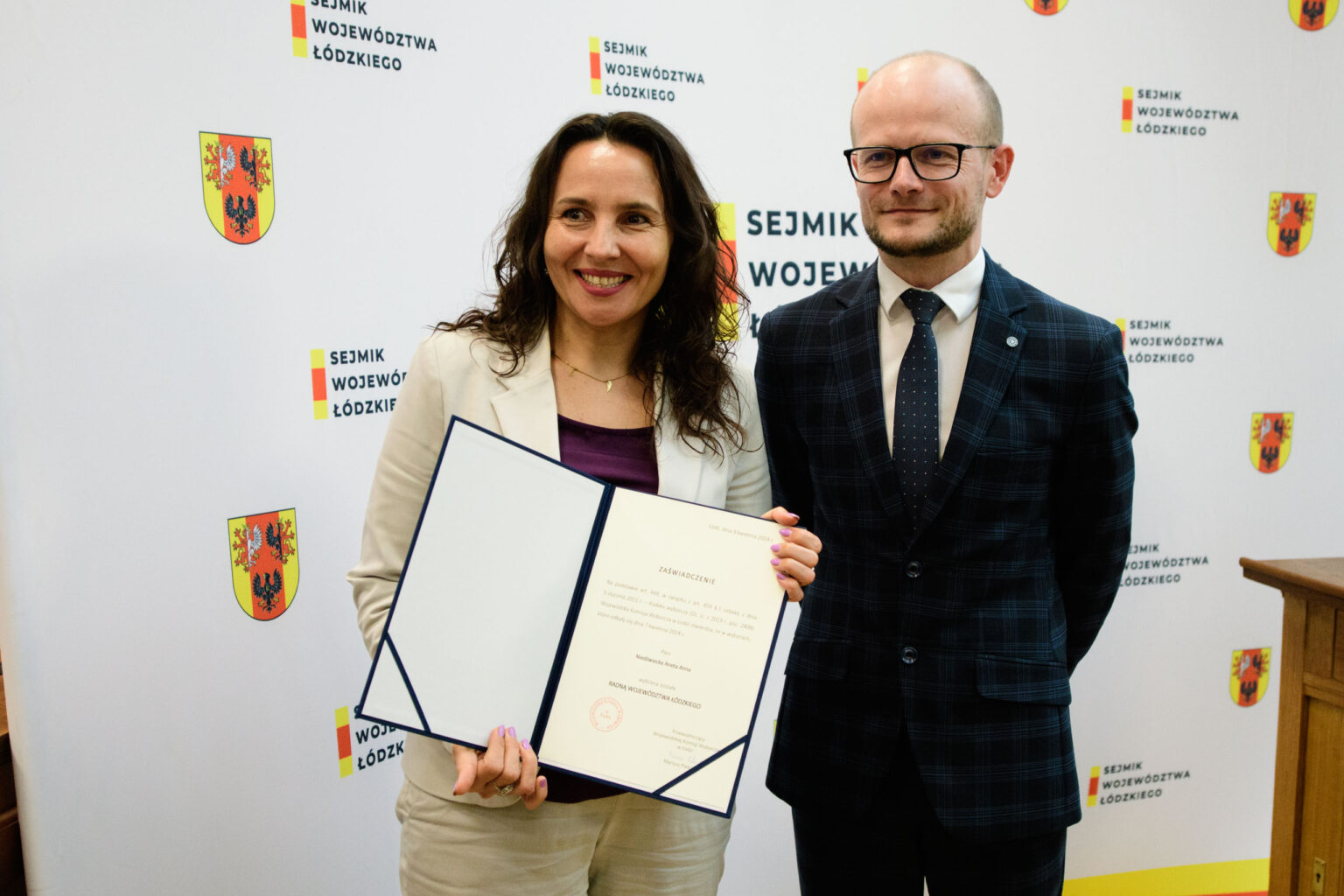 Sesja inauguracyjna Sejmiku Wojewodztwa Lodzkiego Fot Sebastian Szwajkowski 17