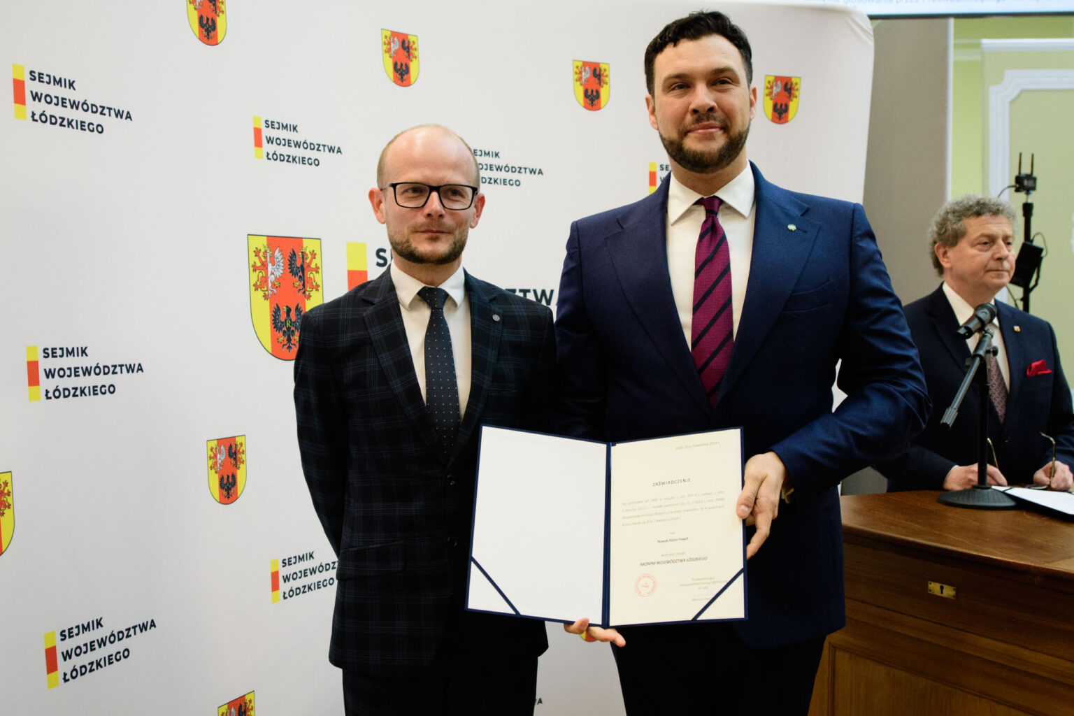 Sesja inauguracyjna Sejmiku Wojewodztwa Lodzkiego Fot Sebastian Szwajkowski 18