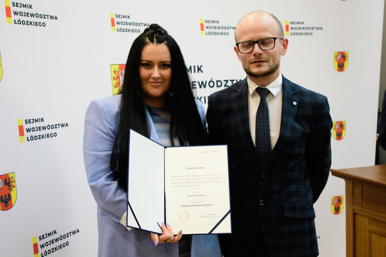 Sesja inauguracyjna Sejmiku Wojewodztwa Lodzkiego Fot Sebastian Szwajkowski 23