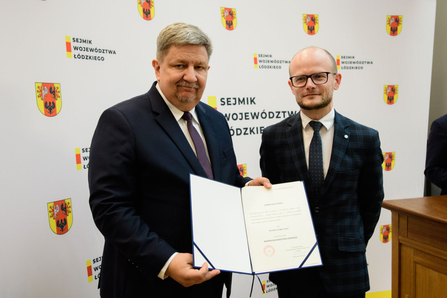 Sesja inauguracyjna Sejmiku Wojewodztwa Lodzkiego Fot Sebastian Szwajkowski 24