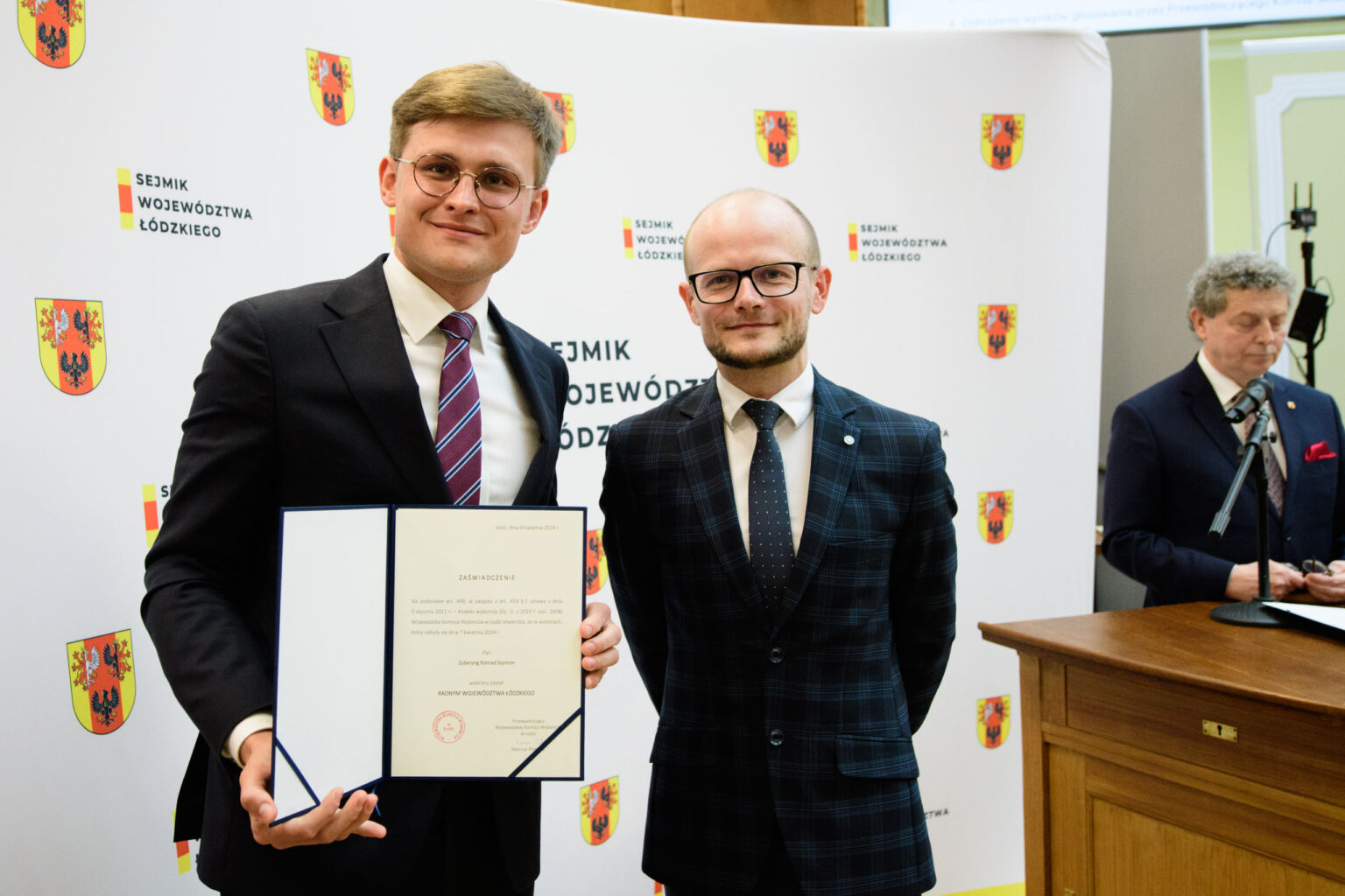 Sesja inauguracyjna Sejmiku Wojewodztwa Lodzkiego Fot Sebastian Szwajkowski 35