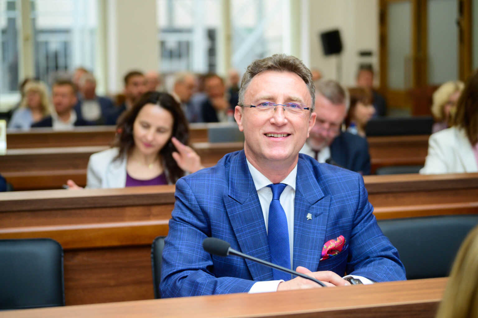 Sesja inauguracyjna Sejmiku Wojewodztwa Lodzkiego Fot Sebastian Szwajkowski 51