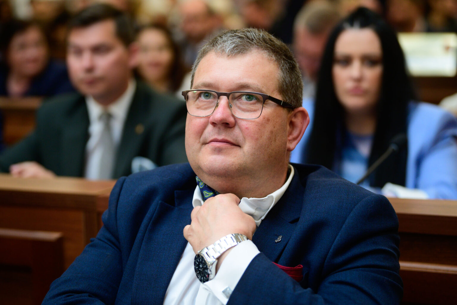 Sesja inauguracyjna Sejmiku Wojewodztwa Lodzkiego Fot Sebastian Szwajkowski 56