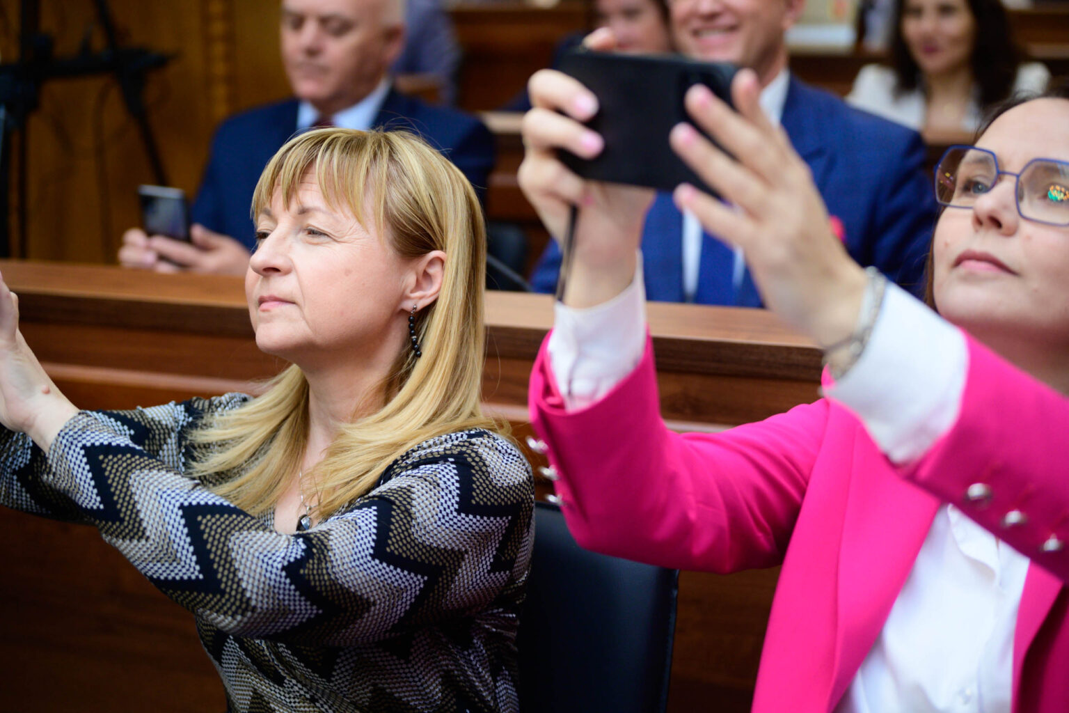 Sesja inauguracyjna Sejmiku Wojewodztwa Lodzkiego Fot Sebastian Szwajkowski 57