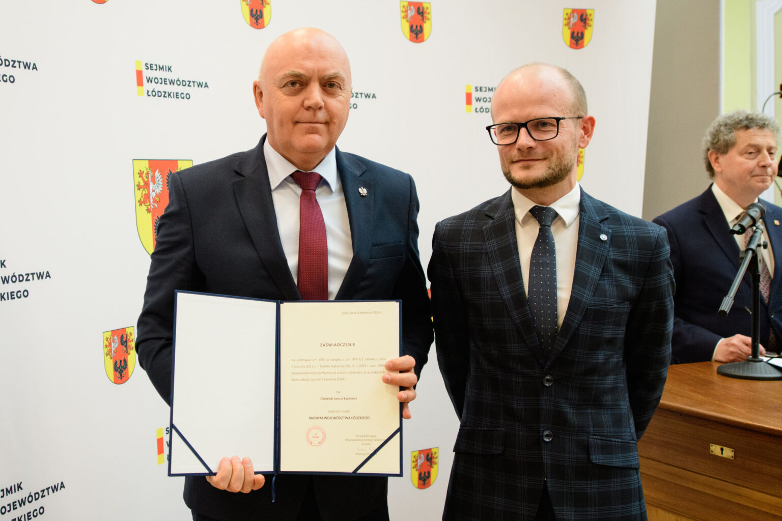 Sesja inauguracyjna Sejmiku Wojewodztwa Lodzkiego Fot Sebastian Szwajkowski 6