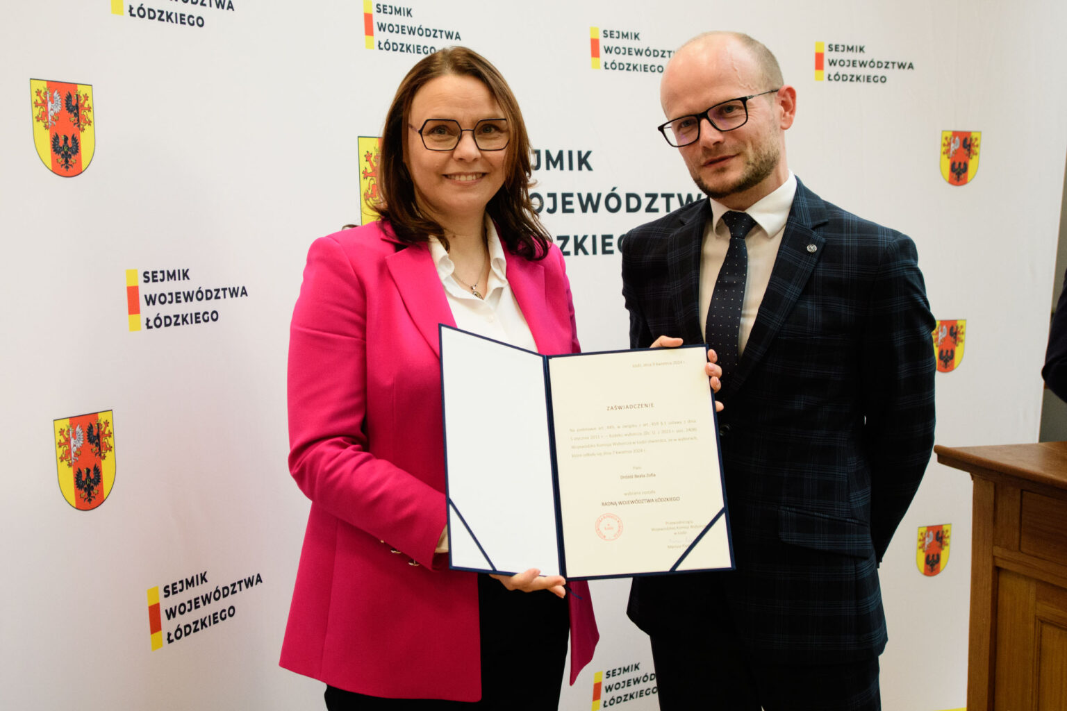 Sesja inauguracyjna Sejmiku Wojewodztwa Lodzkiego Fot Sebastian Szwajkowski 7