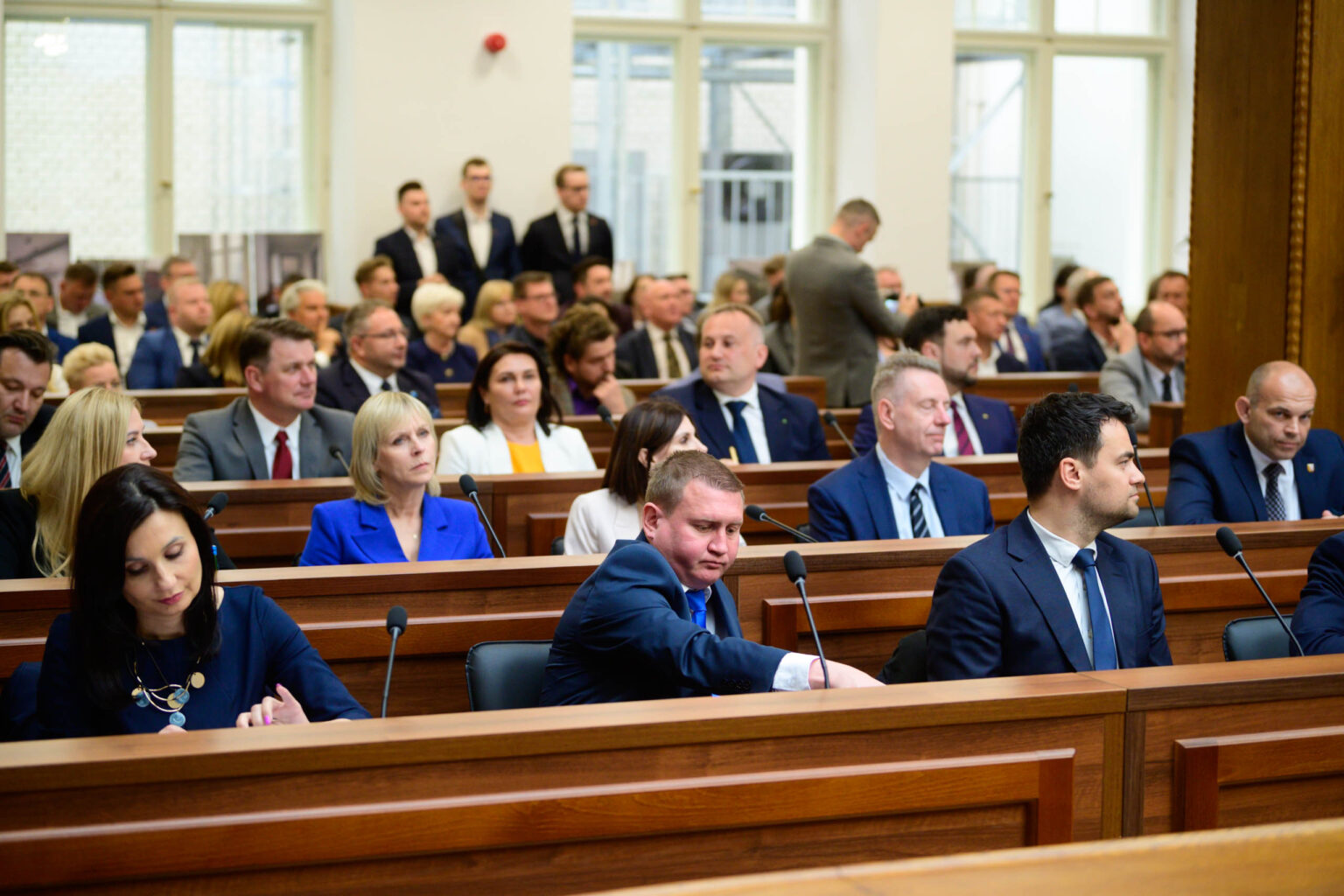 Sesja inauguracyjna Sejmiku Wojewodztwa Lodzkiego Fot Sebastian Szwajkowski 83