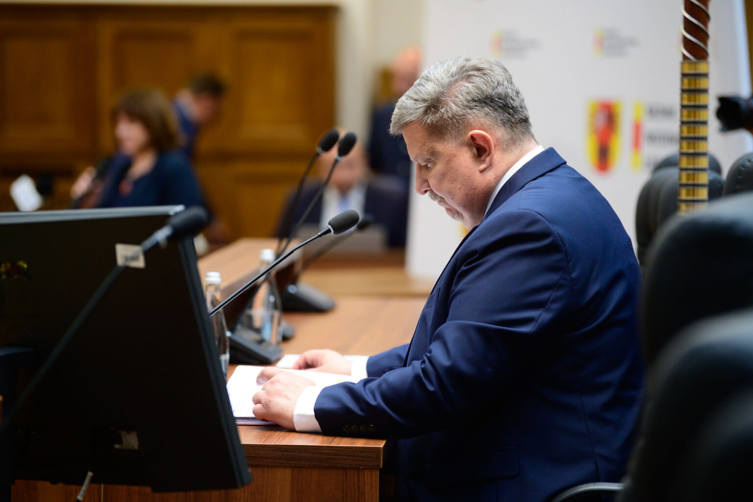 Sesja inauguracyjna Sejmiku Wojewodztwa Lodzkiego Fot Sebastian Szwajkowski 84