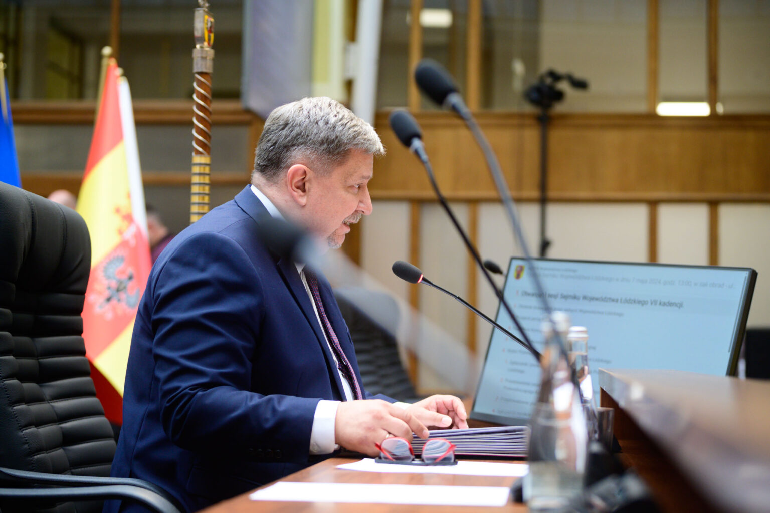 Sesja inauguracyjna Sejmiku Wojewodztwa Lodzkiego Fot Sebastian Szwajkowski 85