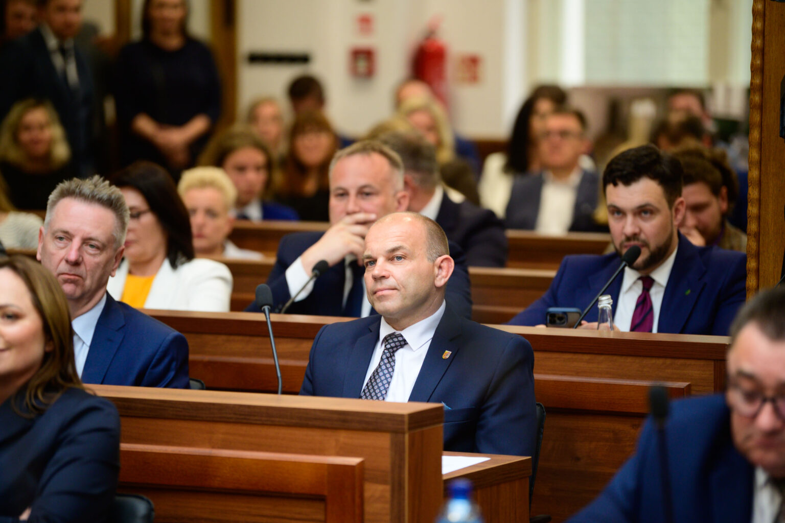 Sesja inauguracyjna Sejmiku Wojewodztwa Lodzkiego Fot Sebastian Szwajkowski 89