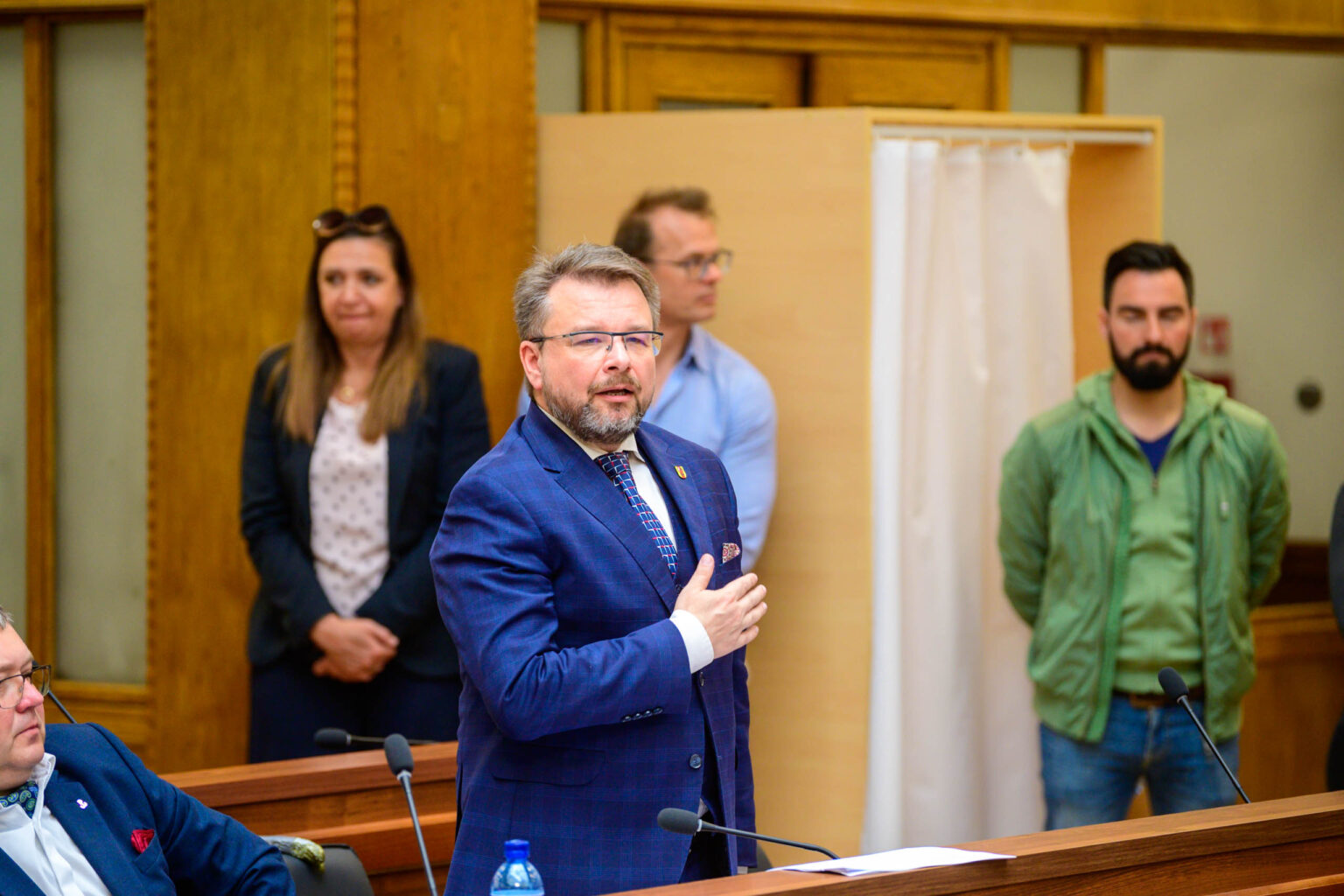 Sesja inauguracyjna Sejmiku Wojewodztwa Lodzkiego Fot Sebastian Szwajkowski 91