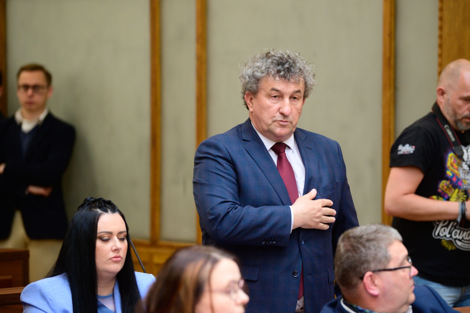 Sesja inauguracyjna Sejmiku Wojewodztwa Lodzkiego Fot Sebastian Szwajkowski 99