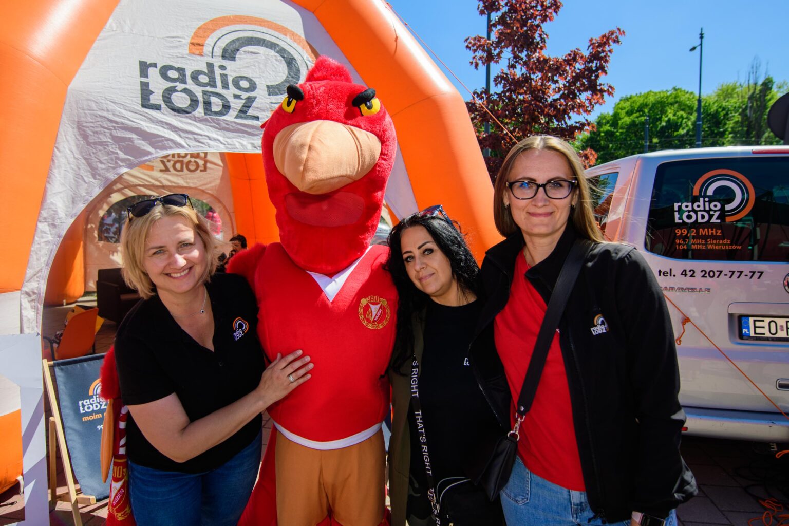 Studio przedmeczowe Radia Lodz i Widzewa Fot Sebastian Szwajkowski 14